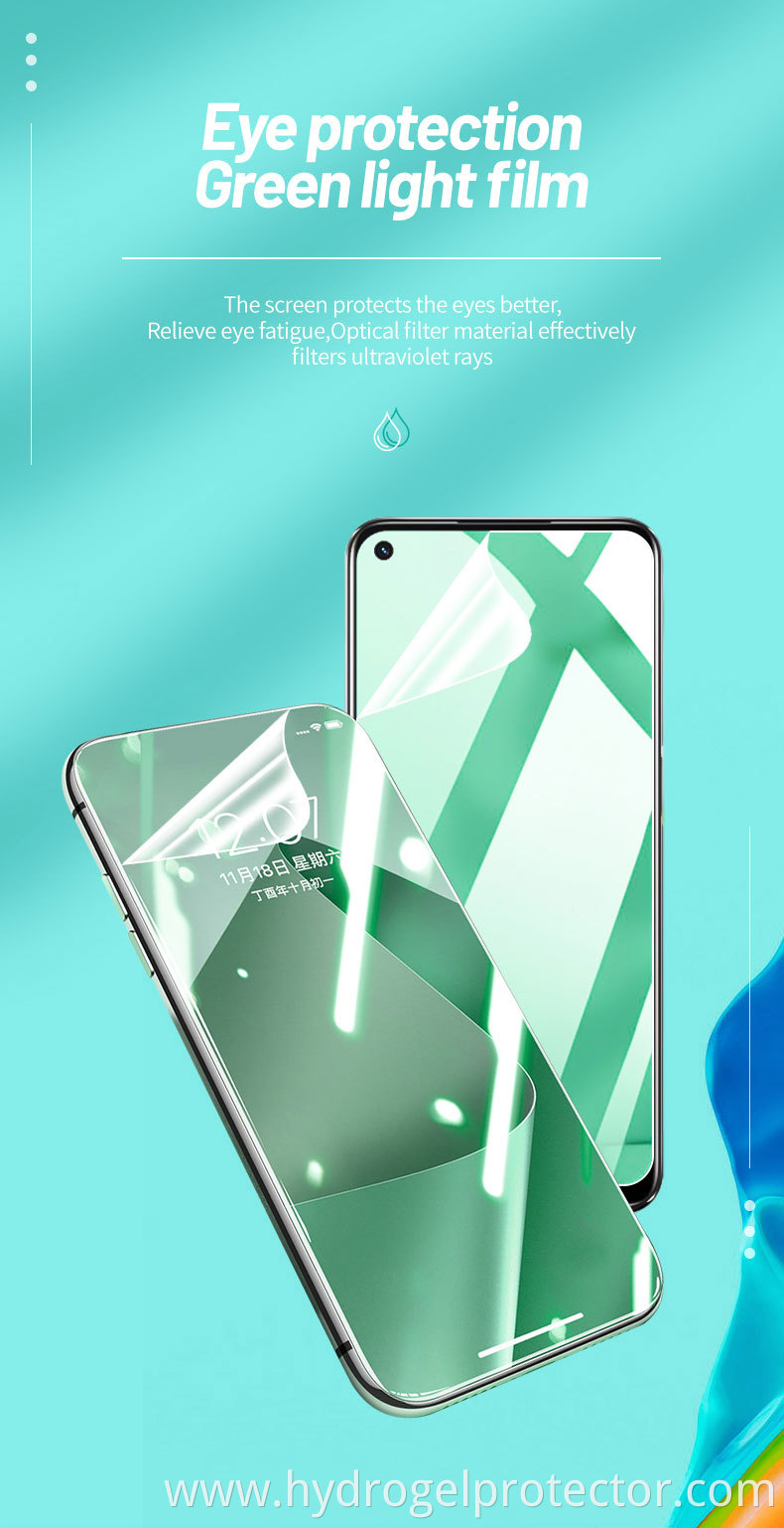 Hydrogel Tpu Screen Protector Film